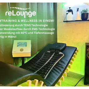 Bild von VOLTBOX | EMS Training, Rückentraining im Liegen, VR EMS-Cardiotraining Mainz