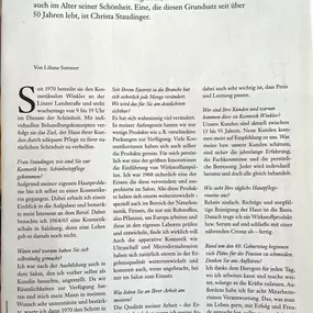 Kosmetik Winkler Christa Staudinger in Linz