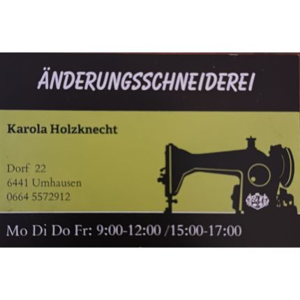 Logotipo de Karola Holzknecht - Änderungsschneiderei