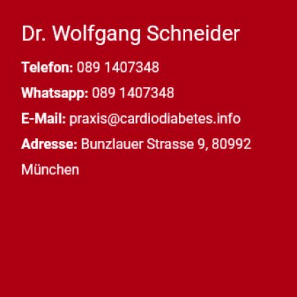 Logo van Praxis | Dr. med. Schneider | Diabetologie | München