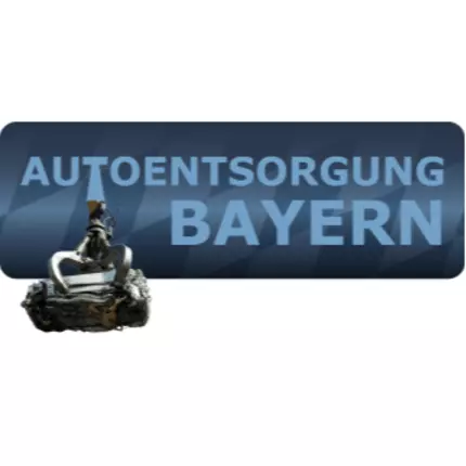 Logótipo de Autoentsorgung Bayern. Auto verschrotten, Auto entsorgen.