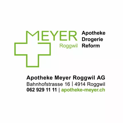 Logotyp från Apotheke Meyer Roggwil AG