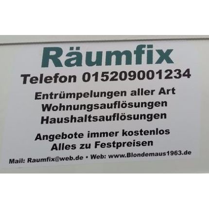 Logo fra Räumfix Umzüge & Entrümpelungen