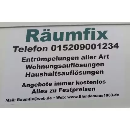 Logo von Räumfix Umzüge & Entrümpelungen