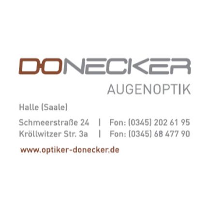 Logo van Donecker Augenoptik Inh. Brit Donecker