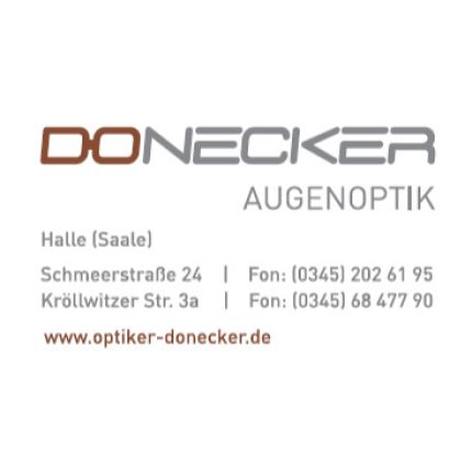 Logo fra Donecker Augenoptik Inh. Brit Donecker