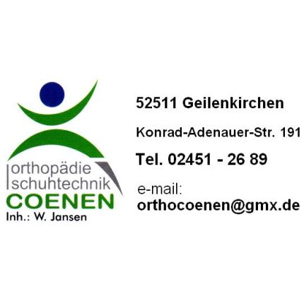 Logo van Orthopädie Coenen Inh. Wilhelm Jansen