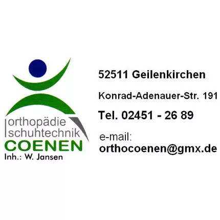 Logo fra Orthopädie Coenen Inh. Wilhelm Jansen