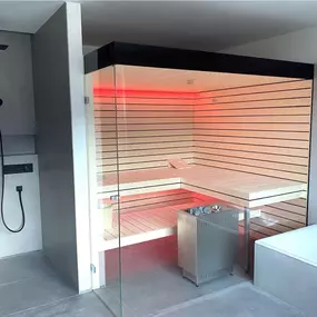 Installazione Sauna KÜNG a Sementina TI
