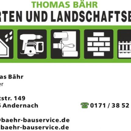 Logo von Garten und Landschaftbau Thomas Bähr