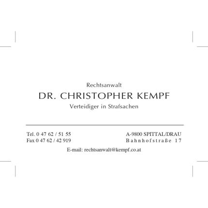 Λογότυπο από Mag. Dr. Christopher Kempf