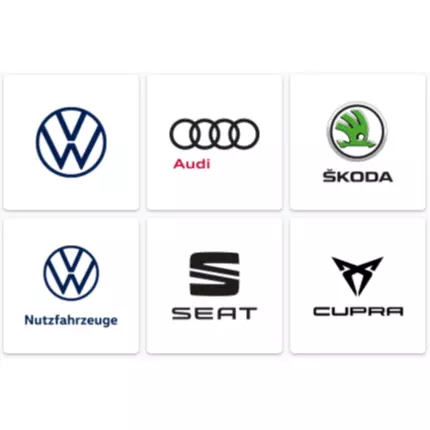 Logotipo de Werkstatt VW, Audi, Škoda, Seat, Cupra