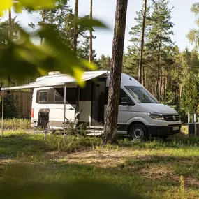 Wohnmobilstellplätze Brettmühlenteich Naturcamping