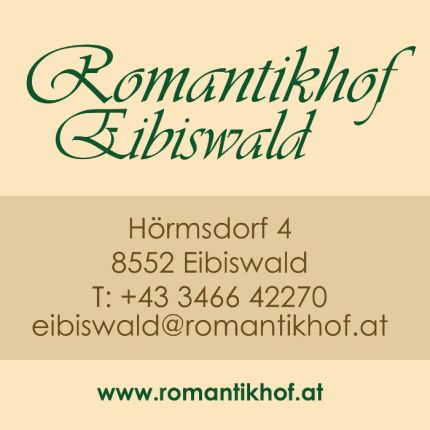 Logótipo de Romantikhof Eibiswald