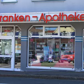 Aussenansicht der Franken-Apotheke