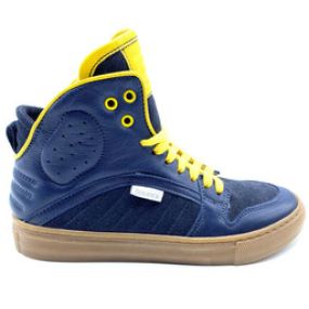 Cole Bounce Restore Sneaker dunkelblau-gelb_Oselot Kidnerschuhe GbR