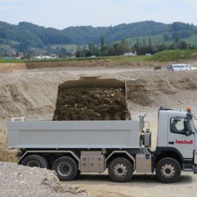 Lastwagen -  Hochuli AG - Kies, Sand und Beton - Kölliken AG - Aargau