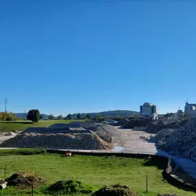 Betriebsgelände - Hochuli AG - Kies, Sand und Beton - Kölliken AG - Aargau