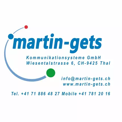 Logo von Martin-Gets-Kommunikationsysteme GmbH