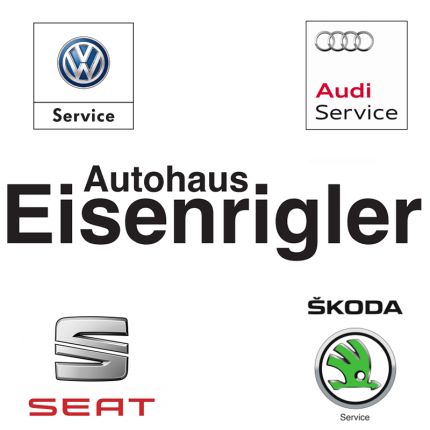 Logo van Autohaus Eisenrigler, H. Eisenrigler GmbH, VW-Audi-Seat-Skoda Servicebetrieb