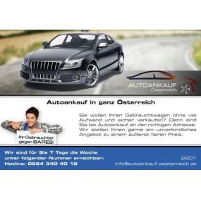Autoankauf - Österreich - Werbung