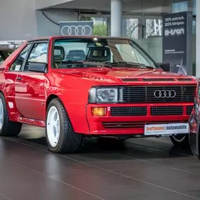 Showroom Audi - Audi quattro - hoffmann automobile