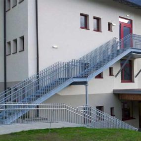 Burtscher Stahlmanufaktur - Treppe verzinkt - St. Gallenkirch