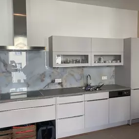 Küchenrückwand mit Druckmotiv