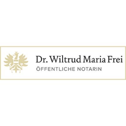 Logo van Öffentliche Notarin Dr. Wiltrud Maria Frei