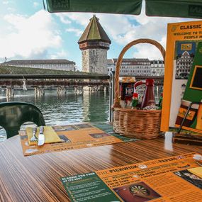 Mr. Pickwick Pub Luzern – Located on the banks of the river Reuss