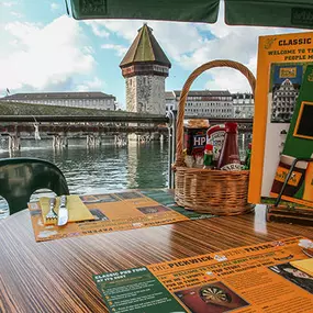 Mr. Pickwick Pub Luzern – Located on the banks of the river Reuss