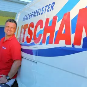 Firmenauto und Mitarbeiter  Litschan Heribert Malermeister 8700 Leoben