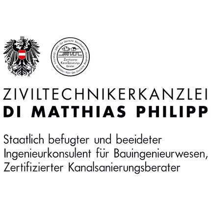 Logo van Ziviltechnikerkanzlei DI Matthias Philipp