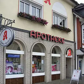 Aussenansicht der Barbara-Apotheke