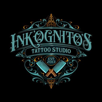 Logotyp från INKognito's Tattoo-Studio