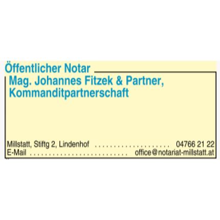Logo van Öffentlicher Notar Mag. Johannes Fitzek & Partner, Kommanditpartnerschaft