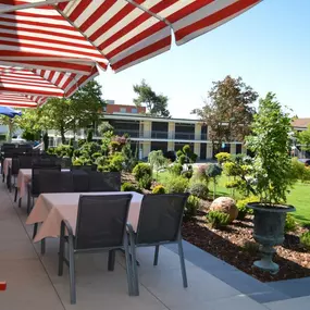 Terrasse - Hotel Egerkingen AG - Oltnerstrasse 22 - CH-4622 Egerkingen - Kanton Solothurn (SO) - Mittelland Gäu