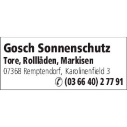 Logótipo de GOSCH GmbH & Co. KG