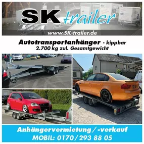 Bild von Anhängervermietung - Anhängerverkauf - Autolackierungen - Lackaufbereitung SK COLOURS SVEN KÜFFNER