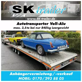 Bild von Anhängervermietung - Anhängerverkauf - Autolackierungen - Lackaufbereitung SK COLOURS SVEN KÜFFNER