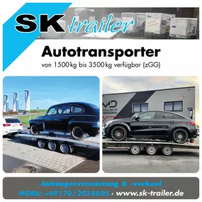 Bild von Anhängervermietung - Anhängerverkauf - Autolackierungen - Lackaufbereitung SK COLOURS SVEN KÜFFNER