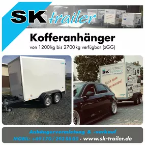 Bild von Anhängervermietung - Anhängerverkauf - Autolackierungen - Lackaufbereitung SK COLOURS SVEN KÜFFNER