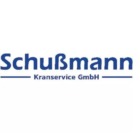 Logo von Schußmann Kranservice GmbH