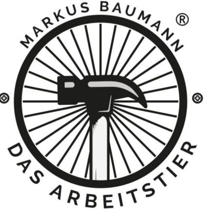 Logotyp från Das Arbeitstier Markus Baumann Terrassenbauer Balkonterrassen WPC Montagen Bodenleger Klick Vinyl