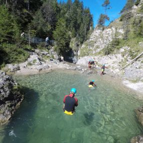 Bild von Canyoning Starzlachklamm - Anmeldung & Treffpunkt