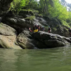 Bild von Canyoning Starzlachklamm - Anmeldung & Treffpunkt