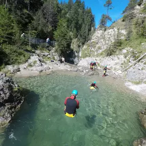 Bild von Canyoning Starzlachklamm - Anmeldung & Treffpunkt