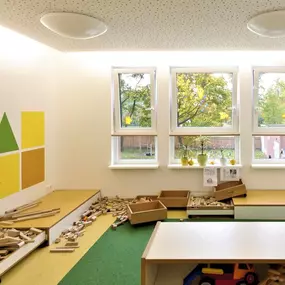 Raumansicht, FRÖBEL-Kindergarten Am Filmpark in Potsdam, © 2023 FRÖBEL e.V. Alle Rechte vorbehalten