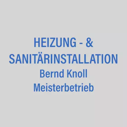 Logo da Bernd Knoll Heizung- & Sanitärinstallation