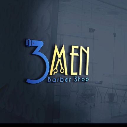 Logo da 3Men Barber Shop